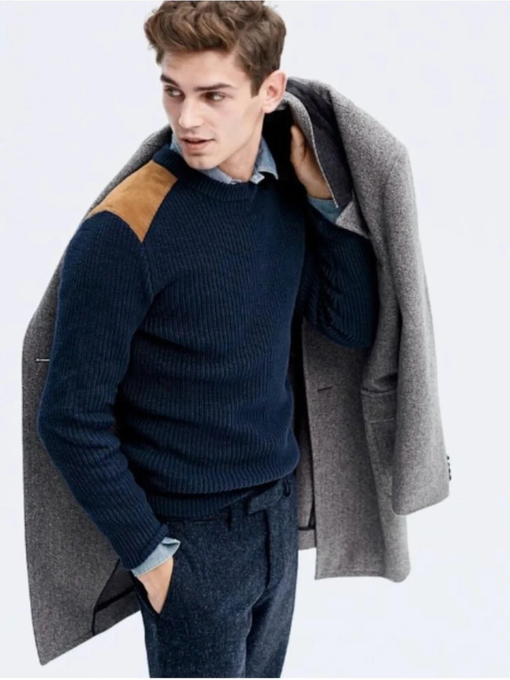 J. Crew ribbed 100%
